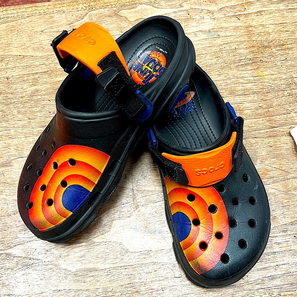 Limited edition Space Jam Crocs